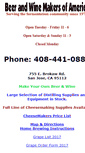 Mobile Screenshot of beerandwinemakers.com